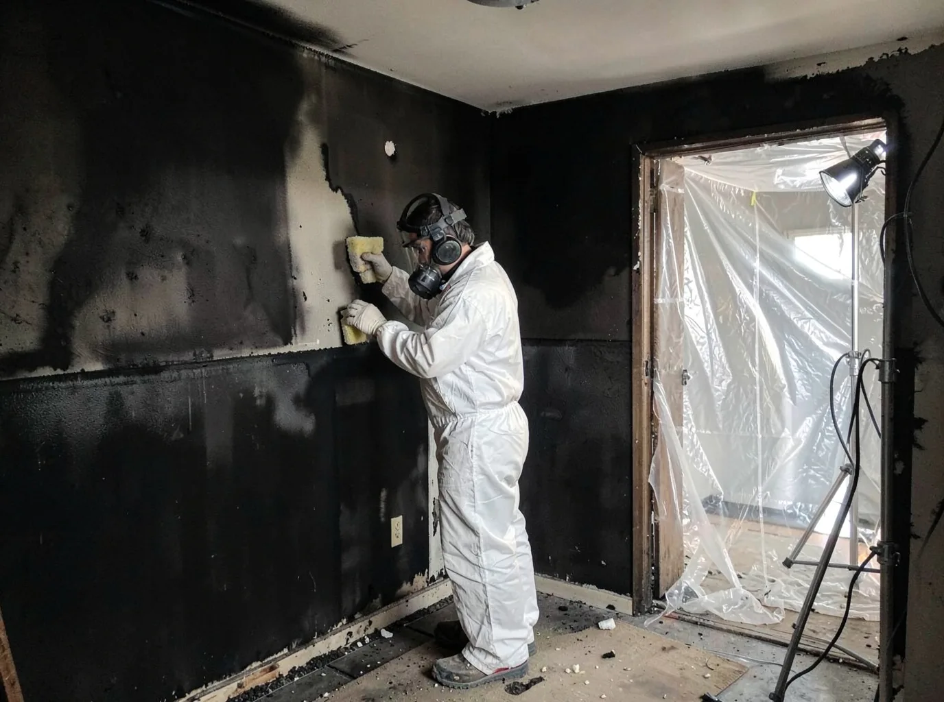 Fire Damage Restoration company in Lake City, MI